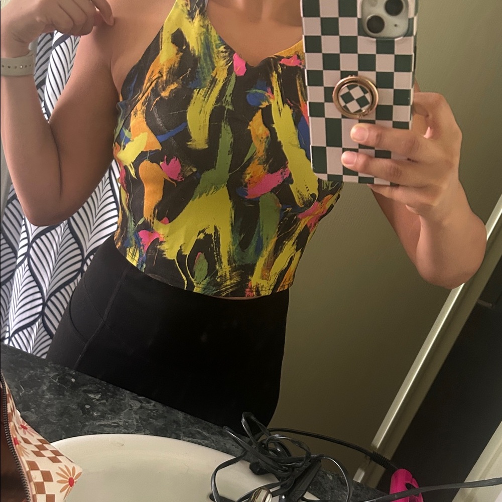Lululemon Abstract Multicolor Women's Top